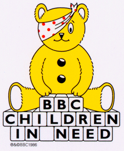 bbc children in need teddy bear