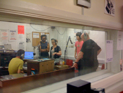 people in studio on children in need day