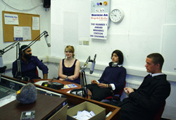 Live performance in Northern Air studio