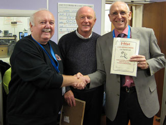 Joe Sambrook John Robinson and Fred Ayre