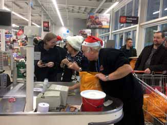 Bag Packing at Sainsburys Heaton Park