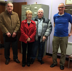 four members of prostate support group